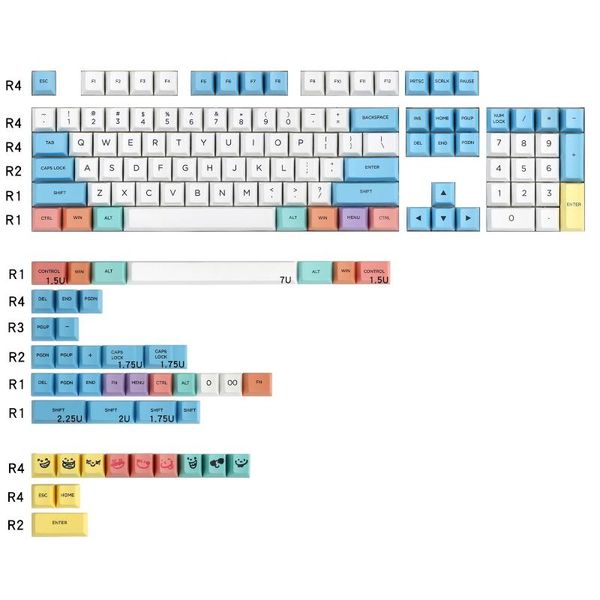 cherry profile dye sublimation thick pbt chalk keyset keycap for mx switches mechanical keyboard keyboards
cherry profile dye sublimation thick pbt chalk keyset keycap for mx switches mechanical keyboard keyboards