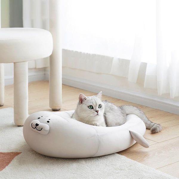 cat beds & furniture summer cool sofa bed ice silk cute seal shape puppy kitten nest small dogs indoor sleeping kennel pet cats soft
cat beds & furniture summer cool sofa bed ice silk cute seal shape puppy kitten nest small dogs indoor sleeping kennel pet cats soft
