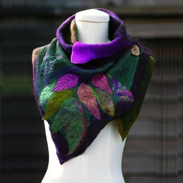 scarves 40# tie-dye leaf print scarf winter women button soft wrap casual warm shawls elegant multifunction all-match, Blue;gray
scarves 40# tie-dye leaf print scarf winter women button soft wrap casual warm shawls elegant multifunction all-match, Blue;gray