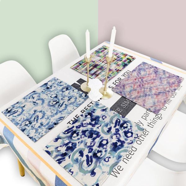 mats & pads 1pcs placemat dining table drink coasters western pad cotton linen cup mat 42*32cm cdl2394-1
mats & pads 1pcs placemat dining table drink coasters western pad cotton linen cup mat 42*32cm cdl2394-1