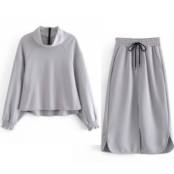 women's tracksuits women autumn solid two-piece sets 2021 sweatshirts hoodies and elastic waist skirts female fashion street sweet sui, Gray
women's tracksuits women autumn solid two-piece sets 2021 sweatshirts hoodies and elastic waist skirts female fashion street sweet sui, Gray