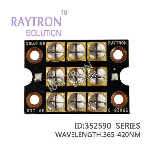 watts raytron high power ultraviolet 395nm 385nm 405nm 365nm copper inkjet printer curing pcb uv led chips module modules
watts raytron high power ultraviolet 395nm 385nm 405nm 365nm copper inkjet printer curing pcb uv led chips module modules
