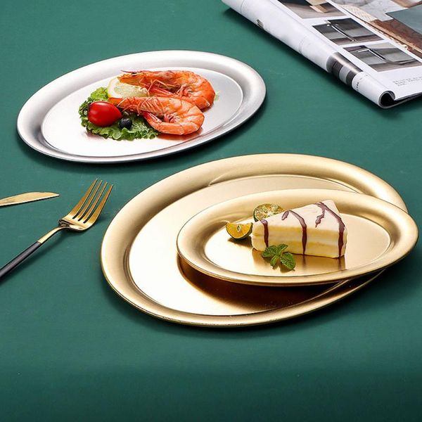 dishes & plates 3pcs smooth thick display multifunctional kitchen storage stainless steel oval tray classic fruit plate for easy use
dishes & plates 3pcs smooth thick display multifunctional kitchen storage stainless steel oval tray classic fruit plate for easy use