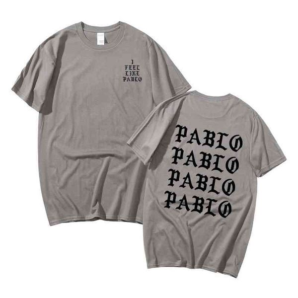 t shirt kanye west pablo men's clothing i feel like paul two sides print short sleeve spring shirt hip hop social club singer, White;black
t shirt kanye west pablo men's clothing i feel like paul two sides print short sleeve spring shirt hip hop social club singer, White;black