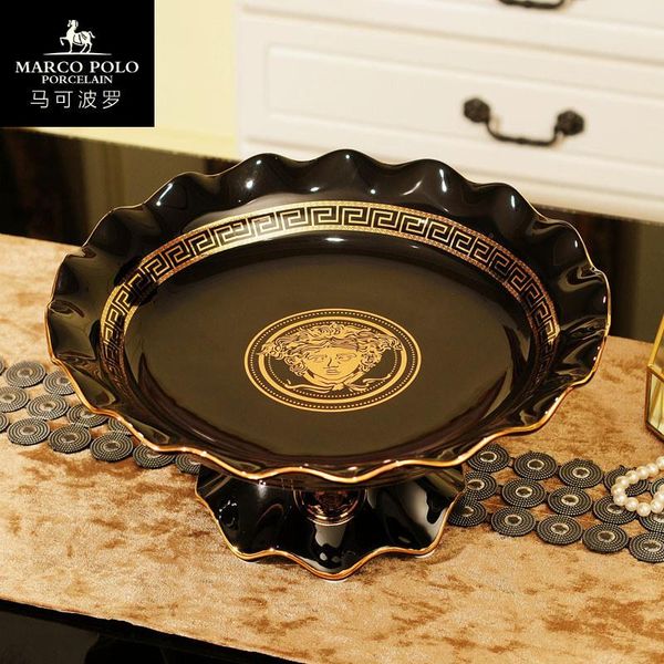 storage bottles & jars grade ceramic fruit plate simple home european style black decoration set creative living room modern glass coffe 
storage bottles & jars grade ceramic fruit plate simple home european style black decoration set creative living room modern glass coffe