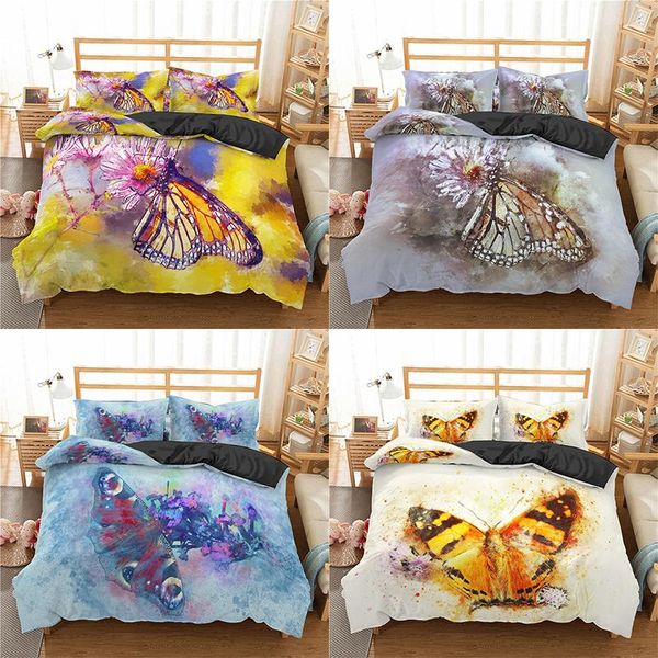 bedding sets home textile luxury 3d butterfly print 2/3pcs comfortable duvet cover pillowcase and king eu/us/au size
bedding sets home textile luxury 3d butterfly print 2/3pcs comfortable duvet cover pillowcase and king eu/us/au size