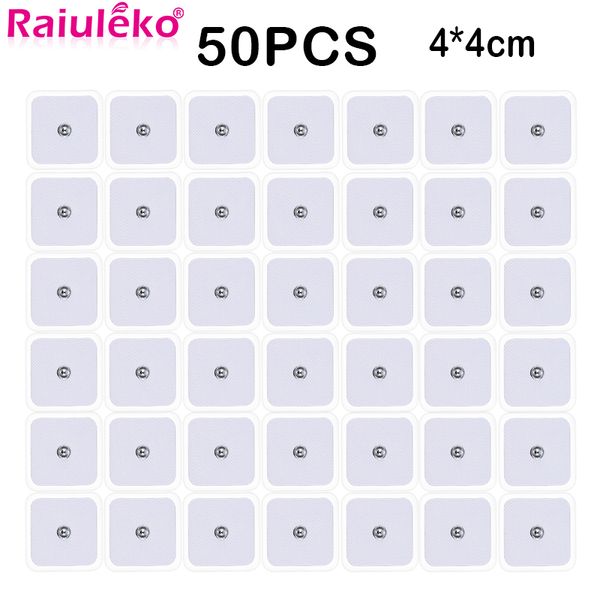 50pcs ems self adhesive pulse gel electrode pads patch for tens acupuncture therapy body massager electrical muscle stimulator
50pcs ems self adhesive pulse gel electrode pads patch for tens acupuncture therapy body massager electrical muscle stimulator