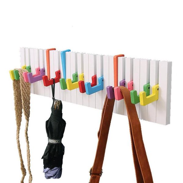 hooks & rails 16 coat rack hook wooden piano style color wall hanging decoration magnetic hanger key ring storage
hooks & rails 16 coat rack hook wooden piano style color wall hanging decoration magnetic hanger key ring storage