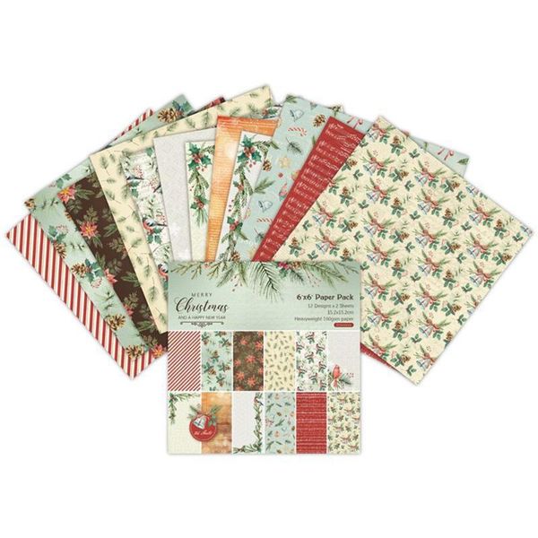 other arts and crafts supplies diy material card making winter time patterned christmas elements scrapbooking background 6"x6" pap
other arts and crafts supplies diy material card making winter time patterned christmas elements scrapbooking background 6"x6" pap