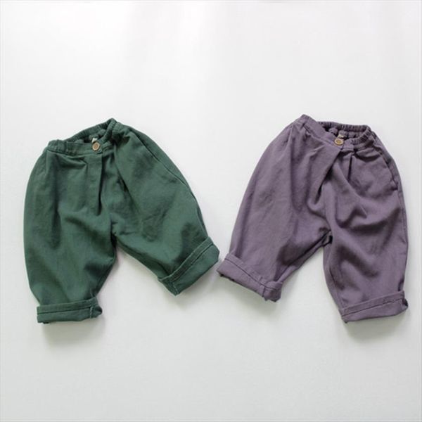 autumn korean style kids pure color pants children costumes casual cotton baby boys girls trousers, Blue
autumn korean style kids pure color pants children costumes casual cotton baby boys girls trousers, Blue