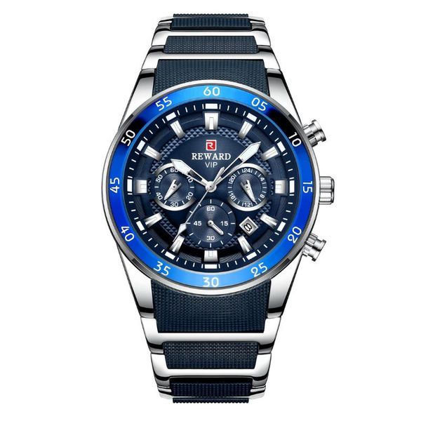 wristwatches reward brand mens watches luxury quartz blue watch full steel men chronograph waterproof business wrist relogio masculino, Slivery;brown
wristwatches reward brand mens watches luxury quartz blue watch full steel men chronograph waterproof business wrist relogio masculino, Slivery;brown