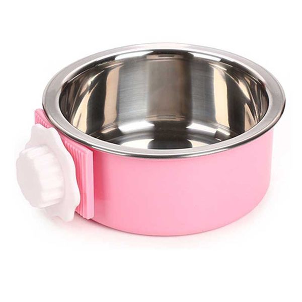 dog bowls & feeders pet cat feeding bowl stainless steel hanging feeder for cage removable easy cleaning water birds rats guinea pig
dog bowls & feeders pet cat feeding bowl stainless steel hanging feeder for cage removable easy cleaning water birds rats guinea pig