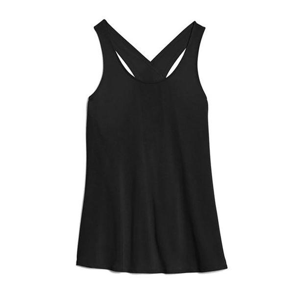 gym clothing sports vest ladies sleeveless sling nude color fiber comfortable yoga fitness shirt, White;black
gym clothing sports vest ladies sleeveless sling nude color fiber comfortable yoga fitness shirt, White;black