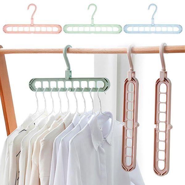 hangers & racks 9 hole clothes hanger multi-port support circle drying multifunction plastic scarf storage rack
hangers & racks 9 hole clothes hanger multi-port support circle drying multifunction plastic scarf storage rack