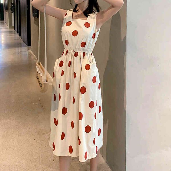 casual dresses women summer long polka dot tank dress sleeveless a- line vestidos with big pockets robe femme sukienki sommerkleid, Black;gray
casual dresses women summer long polka dot tank dress sleeveless a- line vestidos with big pockets robe femme sukienki sommerkleid, Black;gray