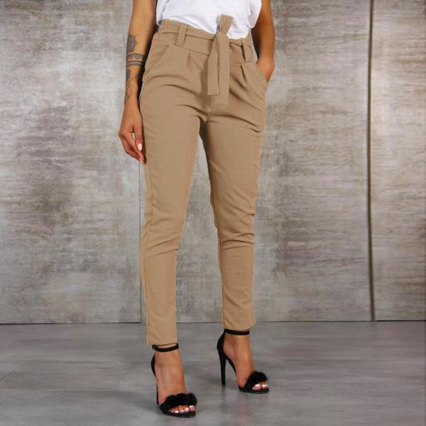 high waist sport leggings women harem pants bandage elastic stripe casual squat proof women's, Black
high waist sport leggings women harem pants bandage elastic stripe casual squat proof women's, Black