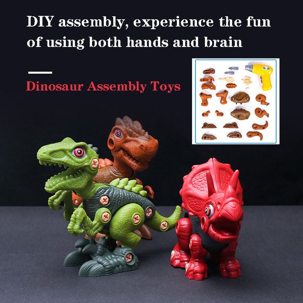 dinosaurs dismounting screw installed toys childrens diy animal dinosaurs model toys parent-child interaction assembled gift
dinosaurs dismounting screw installed toys childrens diy animal dinosaurs model toys parent-child interaction assembled gift