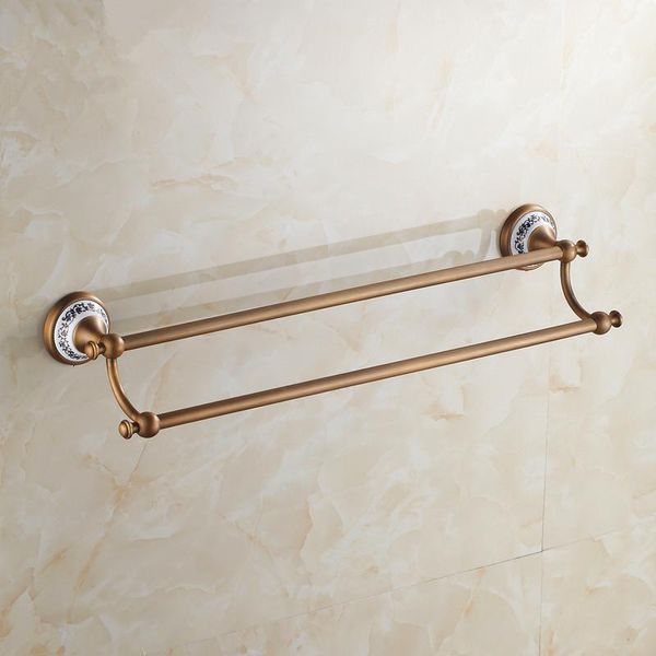 towel racks luxury bronze/black rack antique ceramic &solid brass bathroom double bars accessories 3colours
towel racks luxury bronze/black rack antique ceramic &solid brass bathroom double bars accessories 3colours