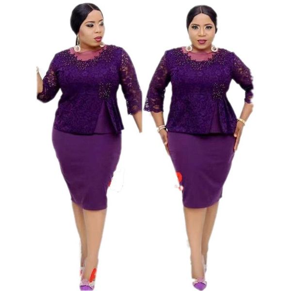 casual dresses dress african fashion and elegant women's knee length skirt mesh lace sleeve hip professional 2021 spring, Black;gray
casual dresses dress african fashion and elegant women's knee length skirt mesh lace sleeve hip professional 2021 spring, Black;gray