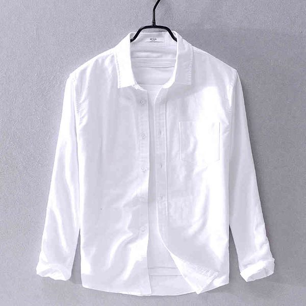 men's t-shirts mens oxford long-sleeved pure cotton casual solid shirt for men white trend shirts male comfortable chemise camisa pvtp, White;black
men's t-shirts mens oxford long-sleeved pure cotton casual solid shirt for men white trend shirts male comfortable chemise camisa pvtp, White;black