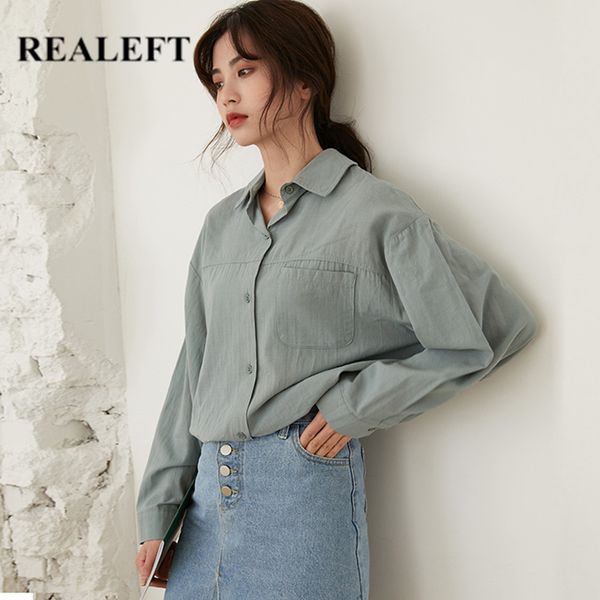 spring cotton linen women's shirt female blouse long sleeve turn-down collar korean ol style women loose blouses 210428, White
spring cotton linen women's shirt female blouse long sleeve turn-down collar korean ol style women loose blouses 210428, White