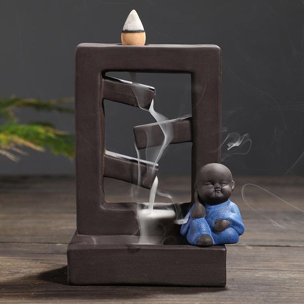fragrance lamps smoke waterfall incense censer little monk backflow burner holder ceramic furnace mountain river handicraft
fragrance lamps smoke waterfall incense censer little monk backflow burner holder ceramic furnace mountain river handicraft
