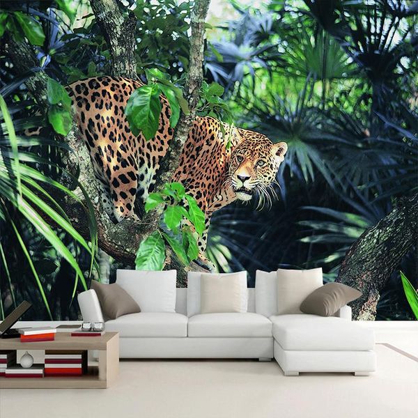 wallpapers custom any size mural wallpaper 3d virgin forest leopard animal wall painting kid's bedroom tv background papel de parede
wallpapers custom any size mural wallpaper 3d virgin forest leopard animal wall painting kid's bedroom tv background papel de parede