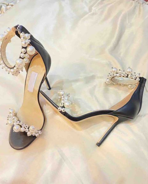 elegant women's maisel pumps dress shoes round toe pearls women crystal ankle strap high heels luxury ladies sacora sandals party eu35-, Black
elegant women's maisel pumps dress shoes round toe pearls women crystal ankle strap high heels luxury ladies sacora sandals party eu35-, Black