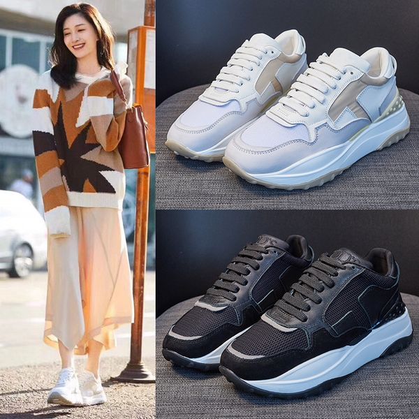 spring dad shoes womens 2021 new single layer shoes korean style internet celebrity womens genuine leather shoes low-platform casual sne, Black
spring dad shoes womens 2021 new single layer shoes korean style internet celebrity womens genuine leather shoes low-platform casual sne, Black