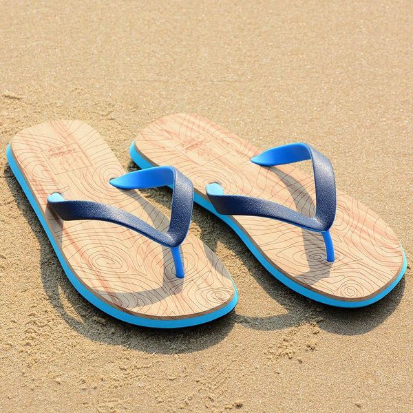 round toe men flip-flops summer fashion pvc comfortable beach holiday non-slip mens shoes wood grain causal slippers, Black
round toe men flip-flops summer fashion pvc comfortable beach holiday non-slip mens shoes wood grain causal slippers, Black