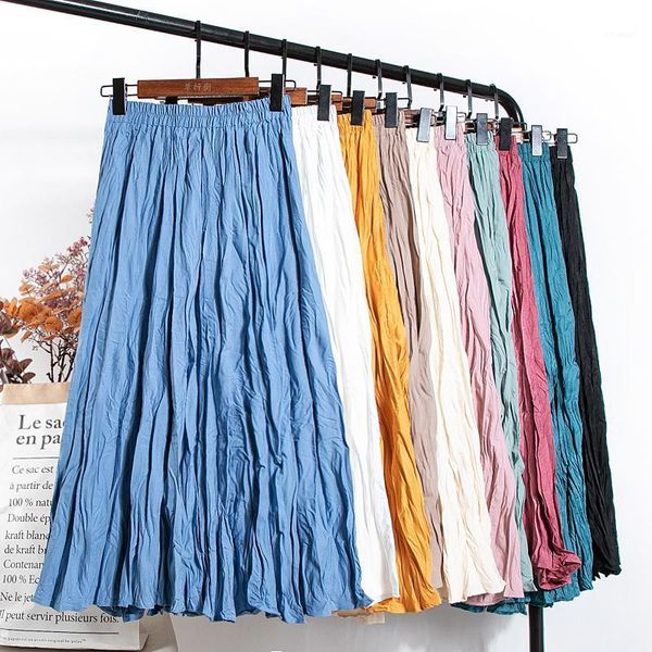 fold pleated skirt long skirts qiu dong whom the autumn 2021 drape wrinkled white, Black
fold pleated skirt long skirts qiu dong whom the autumn 2021 drape wrinkled white, Black