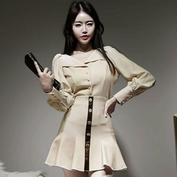 two piece beige suits single breasted blouse bodycon mini fishtail skirt women's ol work dresses tracksuits, Gray
two piece beige suits single breasted blouse bodycon mini fishtail skirt women's ol work dresses tracksuits, Gray
