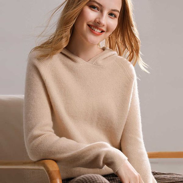 women's two piece pants autumn and winter hooded jacket women's loose 100% pure cashmere vsqs, White
women's two piece pants autumn and winter hooded jacket women's loose 100% pure cashmere vsqs, White
