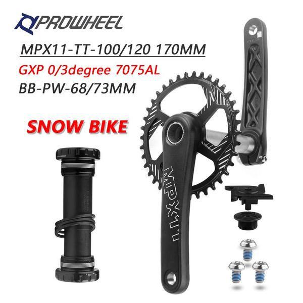 bike heels & chainwheels prowheel snow bicycle crankset crank 170mm 28/30/32/34/36/38t gxp chainrings with bottom bracket bb100/120mm f
bike heels & chainwheels prowheel snow bicycle crankset crank 170mm 28/30/32/34/36/38t gxp chainrings with bottom bracket bb100/120mm f