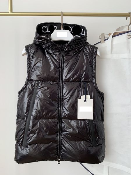 monclair luxury france women's vests designer brand maya classic fashion all-match slim letter embroidery hooded vest, Black;white
monclair luxury france women's vests designer brand maya classic fashion all-match slim letter embroidery hooded vest, Black;white