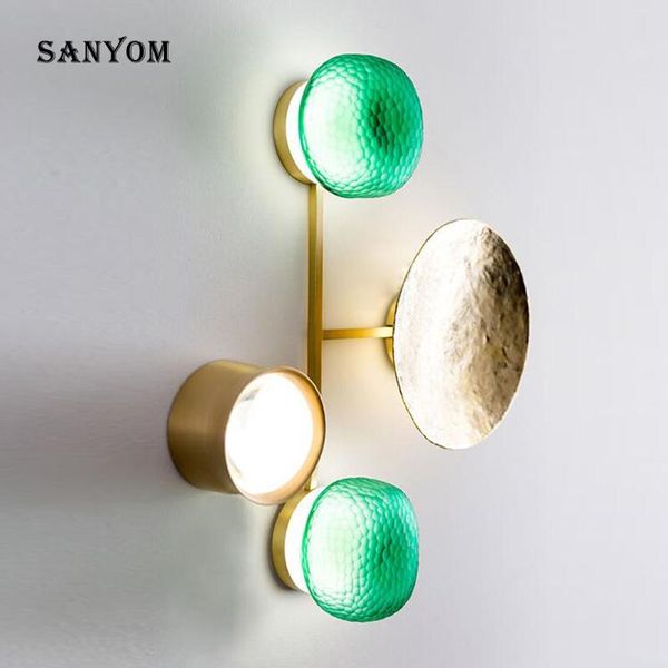 wall lamp copper glass post-modern light luxury style for bedroom livingroom diningroom corridor building el
wall lamp copper glass post-modern light luxury style for bedroom livingroom diningroom corridor building el