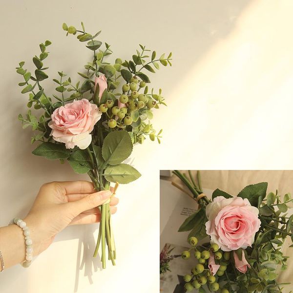 decorative flowers & wreaths home decor rose imitation flower wedding celebration holding house party artificial bouquet fake
decorative flowers & wreaths home decor rose imitation flower wedding celebration holding house party artificial bouquet fake