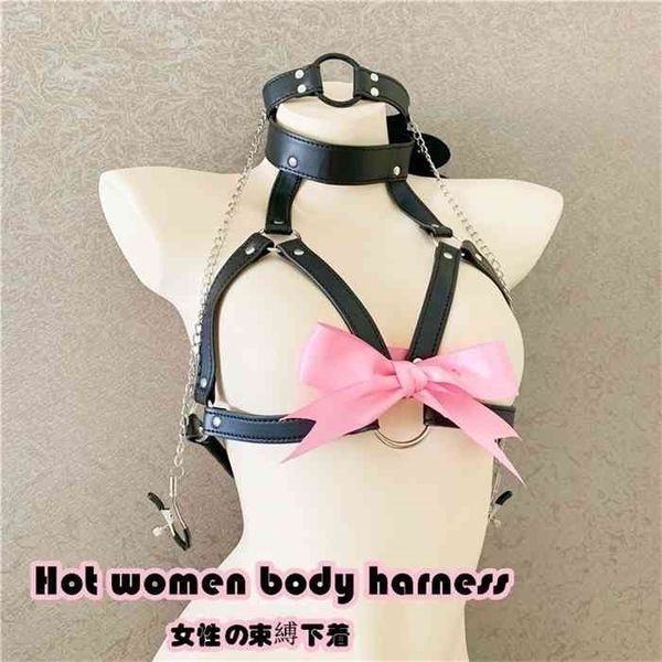 bra pink ribbon gag sm binding adjustable tourniquet body suit pu leather nipple clamps toys for women girls lingerie, Black;white
bra pink ribbon gag sm binding adjustable tourniquet body suit pu leather nipple clamps toys for women girls lingerie, Black;white