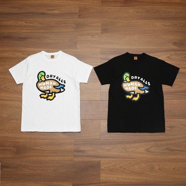women's t-shirt humanmade mallard men and women japanese couple cylinder slubby cotton short sleeve tee shirt, White
women's t-shirt humanmade mallard men and women japanese couple cylinder slubby cotton short sleeve tee shirt, White