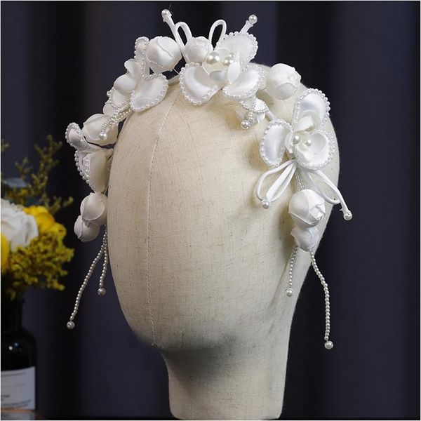 hair accessories satin pearl flower soft headband super fairy bride wedding headpiece bridal headwear
hair accessories satin pearl flower soft headband super fairy bride wedding headpiece bridal headwear