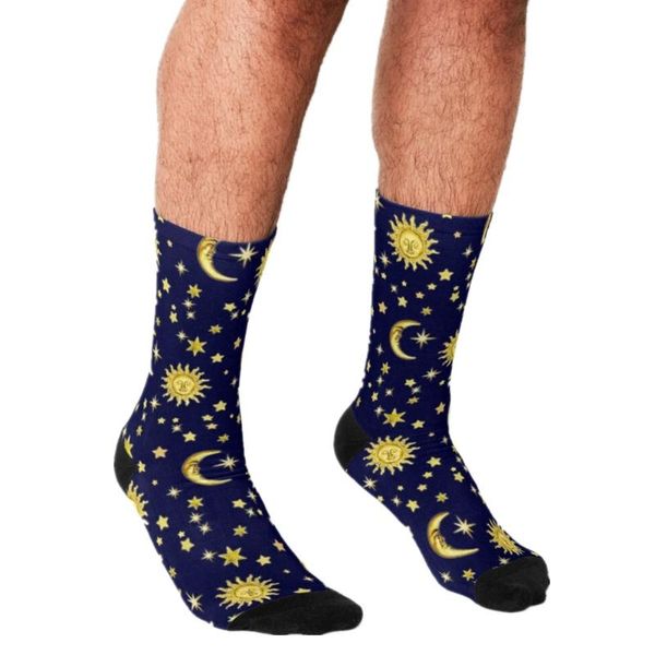 men's socks 2021 funny sun moon stars pattern printed hip hop men happy cute boys street style crazy for, Black
men's socks 2021 funny sun moon stars pattern printed hip hop men happy cute boys street style crazy for, Black