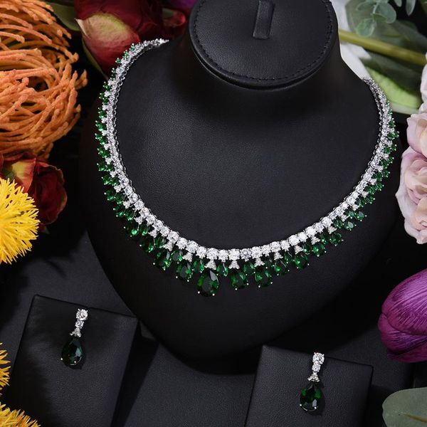 earrings & necklace godki luxury uae high end jewelry sets for women wedding earring set cubic zircon dubai bridal 2021, Silver
earrings & necklace godki luxury uae high end jewelry sets for women wedding earring set cubic zircon dubai bridal 2021, Silver