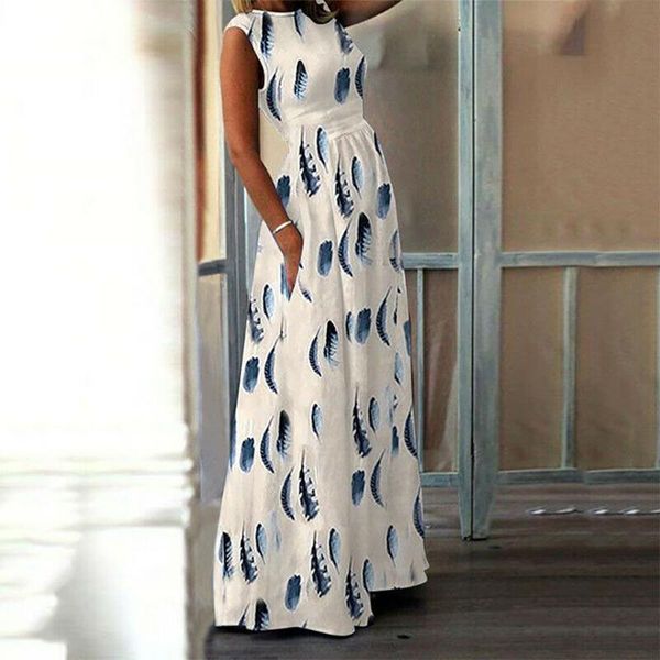 casual dresses feather dress bench women ladies sleeveless long summer bohemian ropa mujer pocket robe longue 2021, Black;gray
casual dresses feather dress bench women ladies sleeveless long summer bohemian ropa mujer pocket robe longue 2021, Black;gray