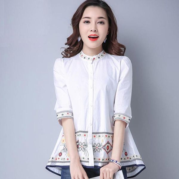 womens white embroidery blouse shirt and blouses female 100% cotton nation style plus size blusa mujer shirts women's &
womens white embroidery blouse shirt and blouses female 100% cotton nation style plus size blusa mujer shirts women's &