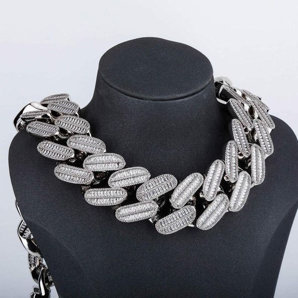chains 2021 39mm cuban chain style men hip hop necklace plated iced out cubic zirconia stone for jewelry gift, Silver
chains 2021 39mm cuban chain style men hip hop necklace plated iced out cubic zirconia stone for jewelry gift, Silver