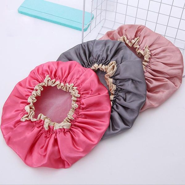 shower caps double layer satin waterproof household thickened women's oil-proof shampoo cap
shower caps double layer satin waterproof household thickened women's oil-proof shampoo cap