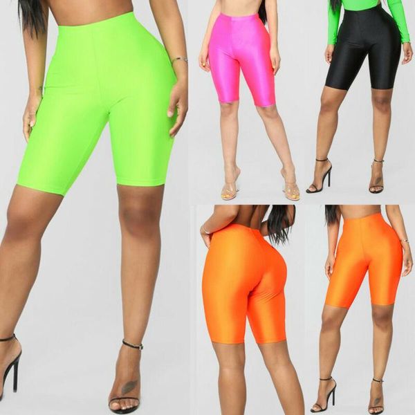 women's shorts high waist sports women biker summer casual skinny fitness solid bodycon cycling slim bottoms, White;black
women's shorts high waist sports women biker summer casual skinny fitness solid bodycon cycling slim bottoms, White;black