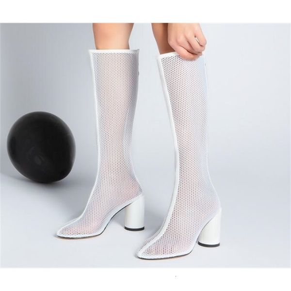 boots transportation of the summer drop woman mark air mesh black finger round foot transparent zip around square high knee long s7t9
boots transportation of the summer drop woman mark air mesh black finger round foot transparent zip around square high knee long s7t9