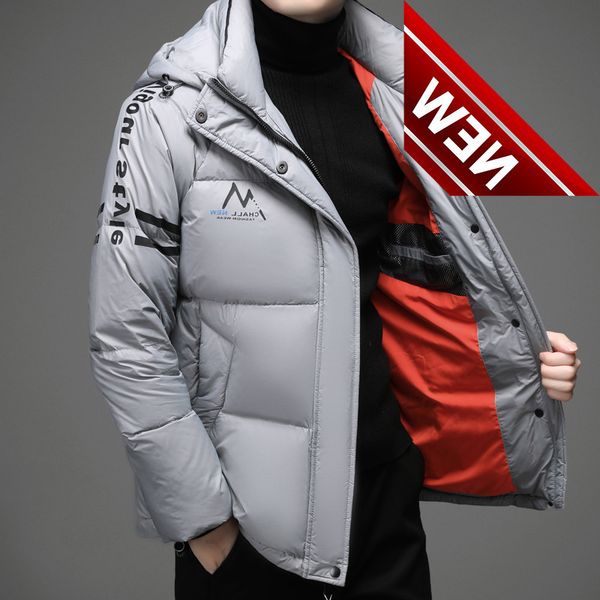 2021 new men's fashion high-end thick warm down jacket winter printed hooded parka coat for men multi-color options, Black
2021 new men's fashion high-end thick warm down jacket winter printed hooded parka coat for men multi-color options, Black