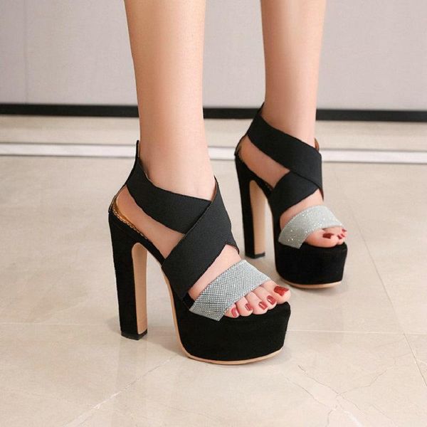 dress shoes zawsthia extra big size 46 47 48 zip peep toe woman's luxury party platform block high heels gladiator women sandals, Black
dress shoes zawsthia extra big size 46 47 48 zip peep toe woman's luxury party platform block high heels gladiator women sandals, Black
